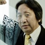 Masahiro Hara erfand im Jahr 1994 mit DENSO WAVE den QR Code. (Die Bildrechte liegen bei dem Verfasser der Mitteilung.)