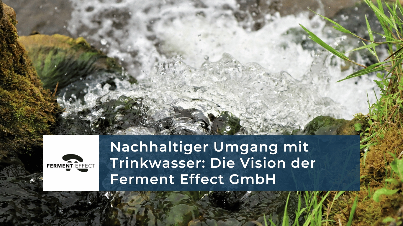 Vision von Ferment Effect GmbH mit sauberen Trinkwasser (Die Bildrechte liegen bei dem Verfasser der Mitteilung.)
