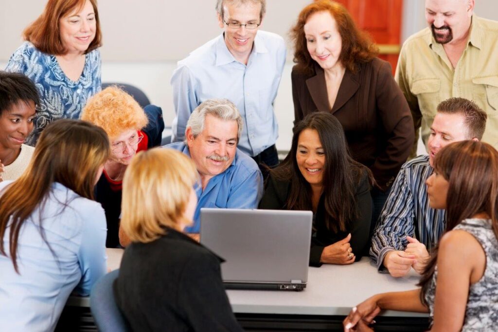 Praxisworkshops für Berufsbetreuer (Die Bildrechte liegen bei dem Verfasser der Mitteilung.)