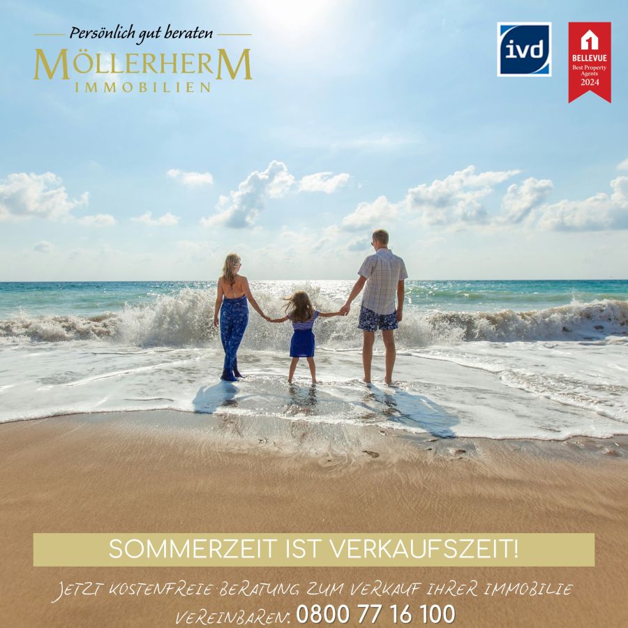 Sommerzeit ist Verkaufszeit! (© Möllerherm Immobilien GmbH & Co. KG)