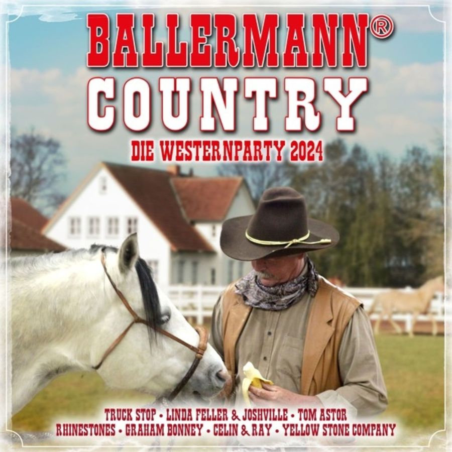 Ballermann Country 2024 - Mit Ausnahme-Quarter "Ballermann Mitch" als Cover-Star (© Gut Aiderbichl Ballermann Ranch / More Music)