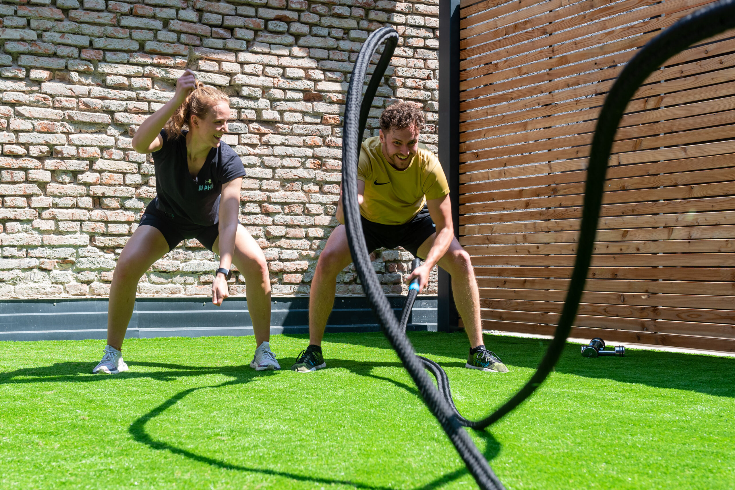 Outdoor-Fitness mit Bi PHiT