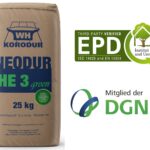 Als erstes Hartstoff-Einstreuprodukt weltweit verfügt NEODUR HE 3 green von Korodur über eine Produkt-EPD.
