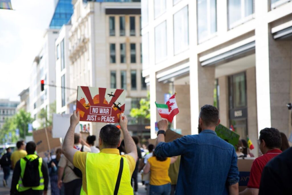 Peace Walk in Frankfurt