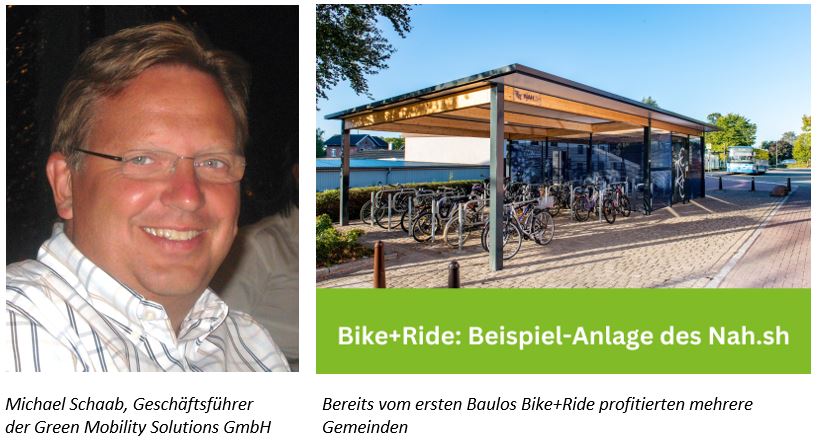 Bike+Ride-Anlagen digital verwaltet (Die Bildrechte liegen bei dem Verfasser der Mitteilung.)