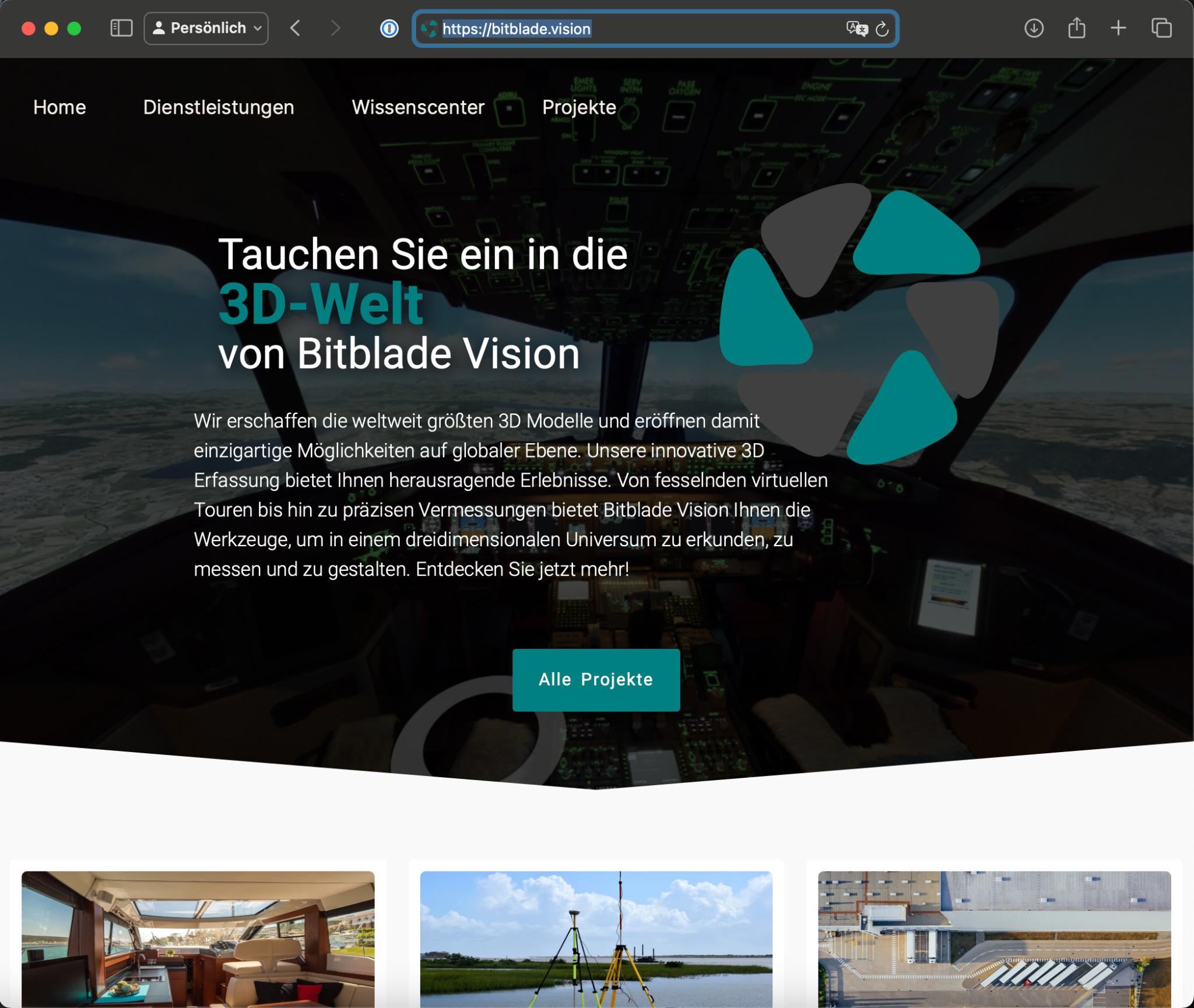 Modern und Benutzerfreundlich: Bitblade.Vision startet neue Website