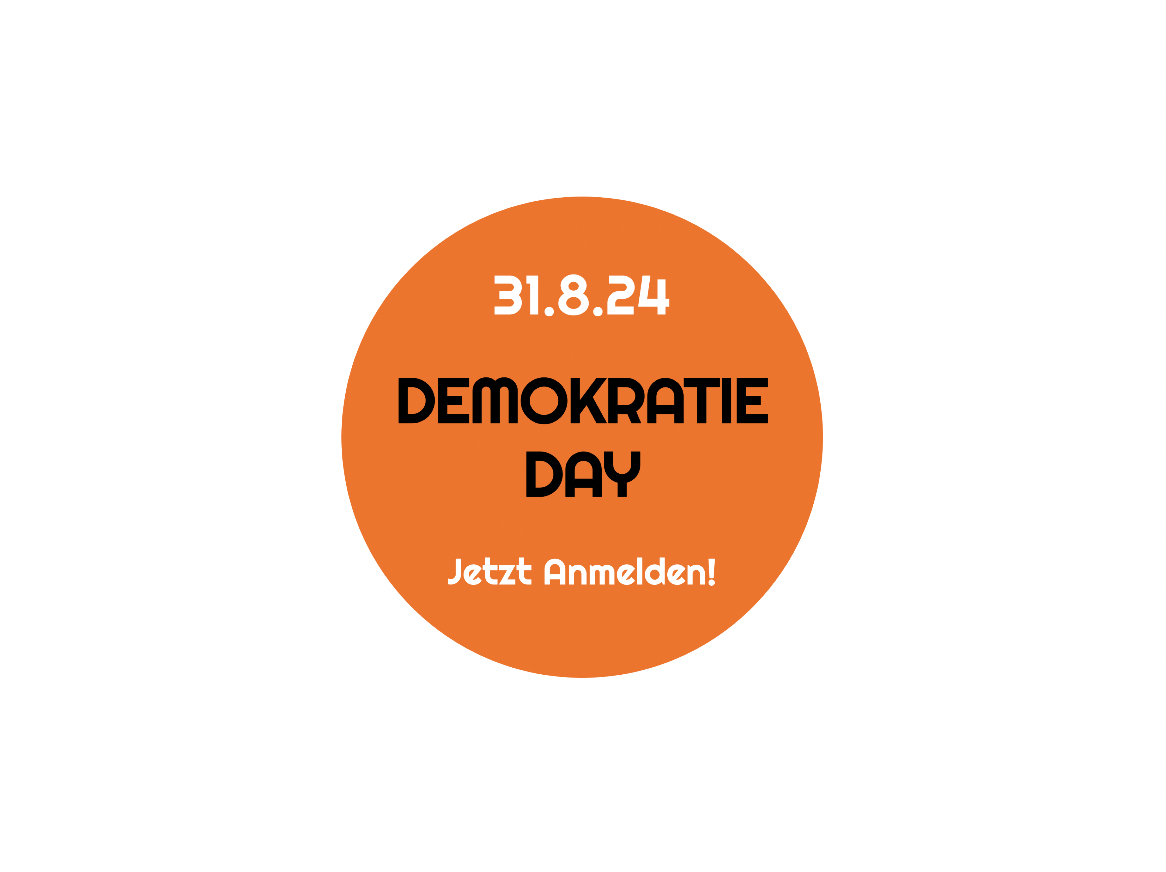 Demokratie Day 2024: Ein Tag für unsere demokratischen Werte – kostenlose Teilnahme am 31. August