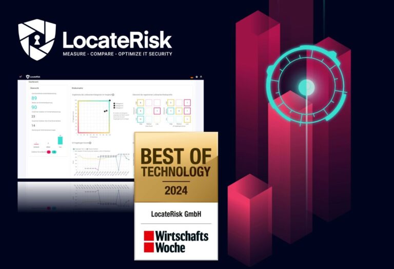 LocateRisk erhält begehrte Auszeichnung beim "Best of Technology Award