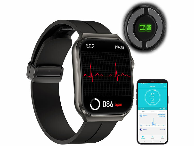 newgen medicals Smarte Fitness-Uhr SW-520 (Die Bildrechte liegen bei dem Verfasser der Mitteilung.)