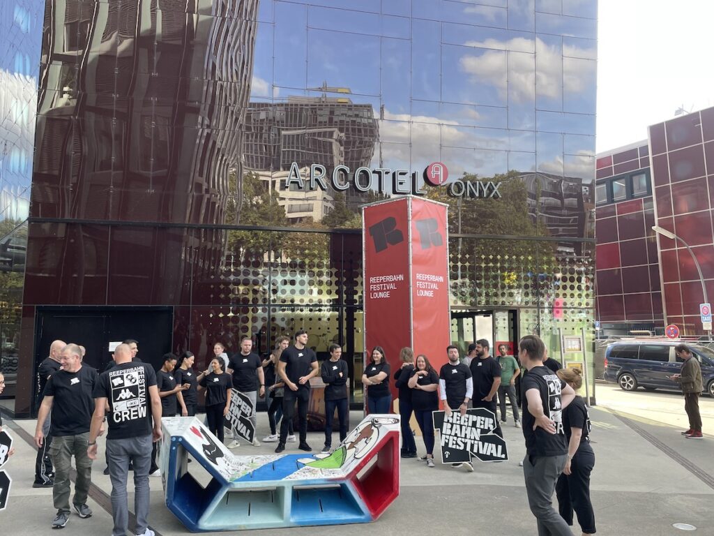 Reeperbahn Festival im ARCOTEL Onyx (Die Bildrechte liegen bei dem Verfasser der Mitteilung.)