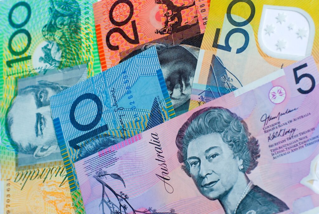 Australische Dollar; Quelle: Depositphotos