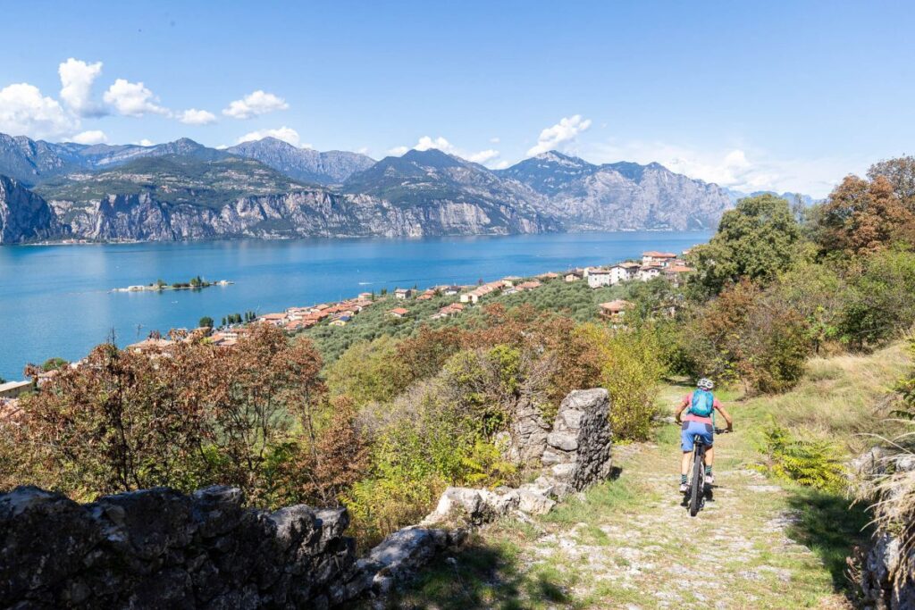 Bike Park in Brenzone sul Garda (© Angela Trawoeger - gardasee.de)