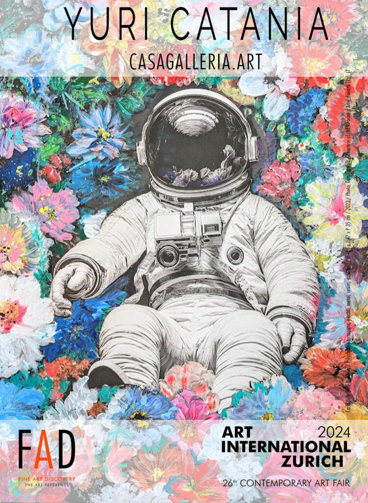 Abbildung: Yuri Catania: The astronaut falling in flowers