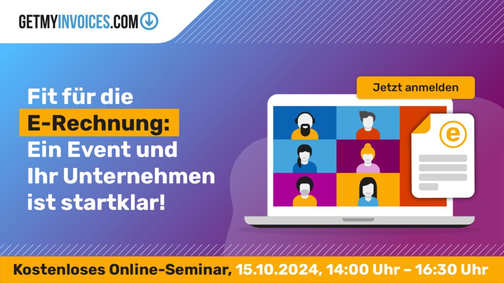 Online-Seminar: Fit für die E-Rechnung!