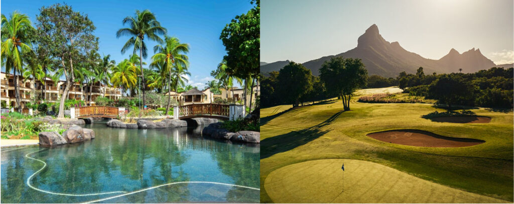 Hilton Mauritius und Tamarina Colf Club