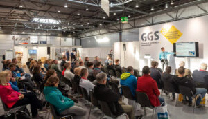 Viel los beim letzten Mal: Der gut besuchte DENIOS Gefahrstofftag vor zwei Jahren auf der Messe GGS (Die Bildrechte liegen bei dem Verfasser der Mitteilung.)