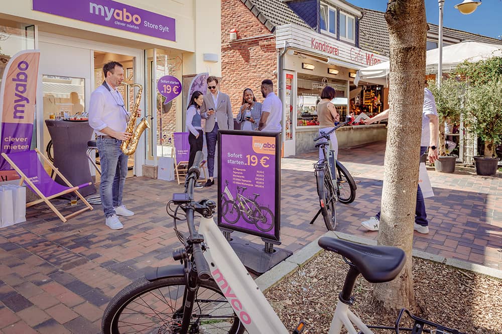 Fahrradverleih Sylt - myabo-Store Strandstraße 11