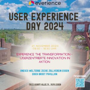 everience User Experience Day 2024 (Die Bildrechte liegen bei dem Verfasser der Mitteilung.)