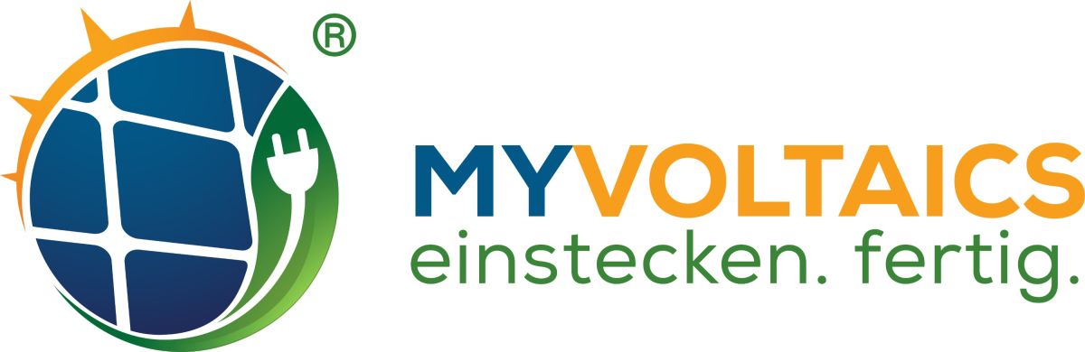 Logo MyVoltaics - einstecken. fertig. (© Rechte liegen bei MyVoltaics)