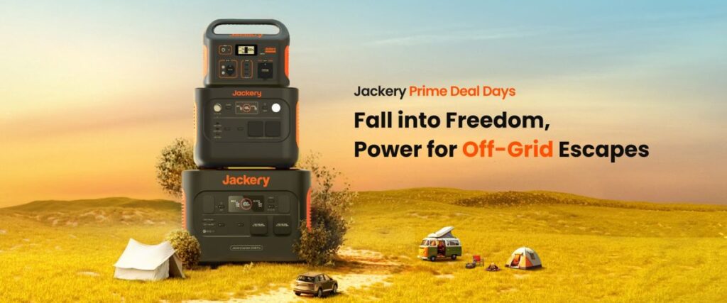 Jackery Amazon Prime Deal Days (© Jackery)