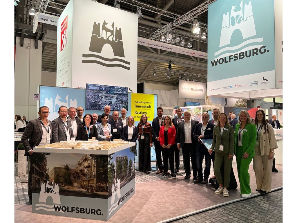 Wolfsburg auf der EXPO REAL 2024 (© WMG Wolfsburg)