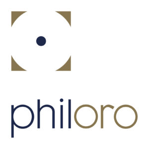 Das Logo von philoro EDELMETALLE.